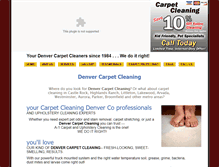 Tablet Screenshot of a-1carpet.com